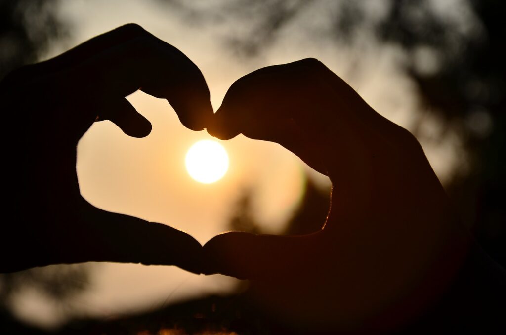 heart-shaped, warm, light and shadow, beautiful, hand, icon, love, heart-shaped, love, love, love, love, love